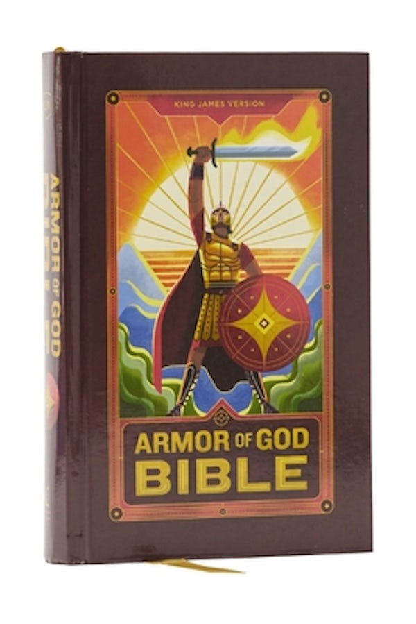 Cover image for KJV Armor of God Bible, Hardcover (Children's Bible, Red Letter, Comfort Print, Holy Bible): King James Version, isbn: 9781400336746