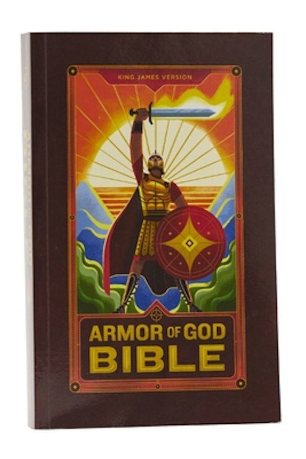 Cover image for KJV Armor of God Bible, Softcover (Children's Bible, Red Letter, Comfort Print, Holy Bible): King James Version, isbn: 9781400336784