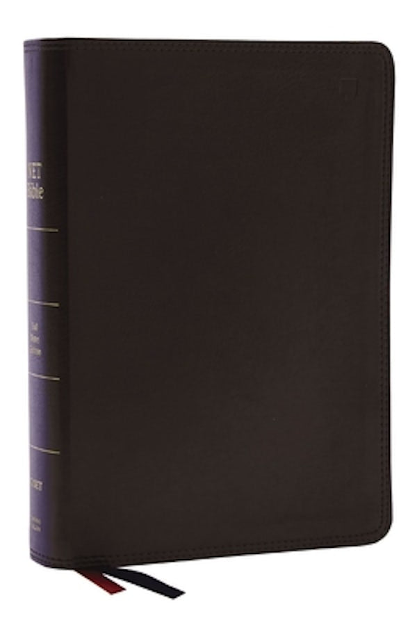 Cover image for Net Bible, Full Notes Edition (Net, Black Leathersoft, Comfort Print), isbn: 9781400337231