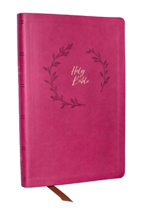 Cover image for KJV Holy Bible: Value Ultra Thinline, Pink Leathersoft, Red Letter, Comfort Print: King James Version, isbn: 9781400338290