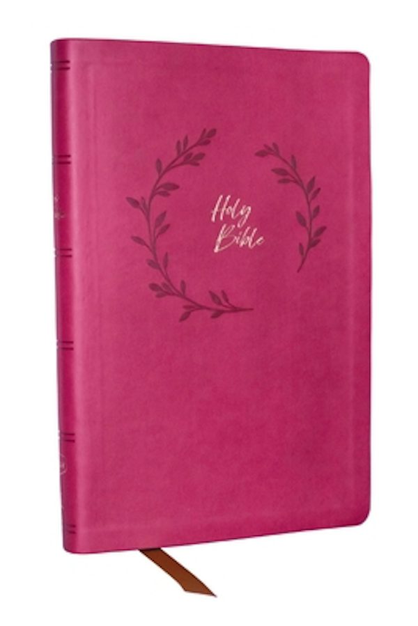 Cover image for KJV Holy Bible: Value Ultra Thinline, Pink Leathersoft, Red Letter, Comfort Print: King James Version, isbn: 9781400338290