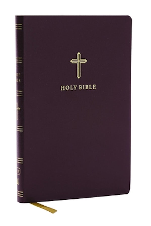 Cover image for KJV Holy Bible: Ultra Thinline, Burgundy Bonded Leather, Red Letter, Comfort Print: King James Version, isbn: 9781400338351