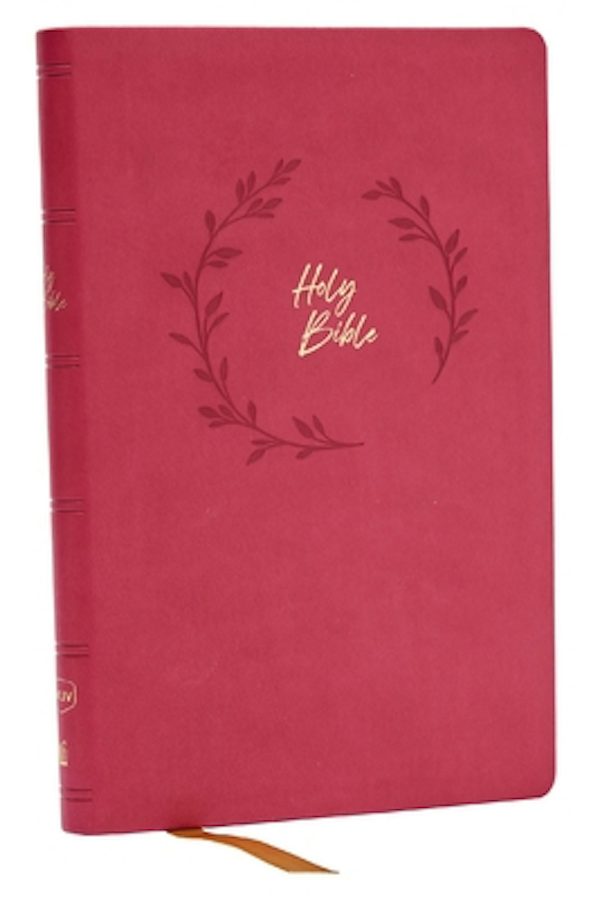 Cover image for NKJV Holy Bible, Value Ultra Thinline, Pink Leathersoft, Red Letter, Comfort Print, isbn: 9781400338375