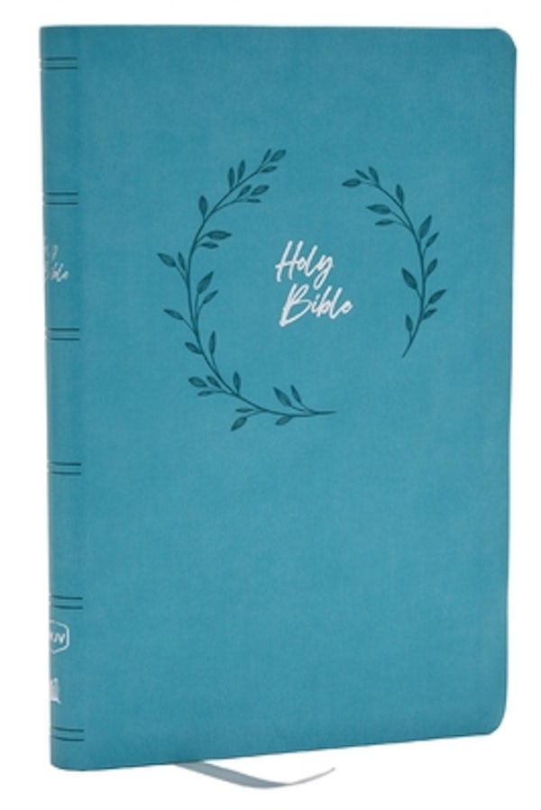 Cover image for NKJV Holy Bible, Value Ultra Thinline, Teal Leathersoft, Red Letter, Comfort Print, isbn: 9781400338382