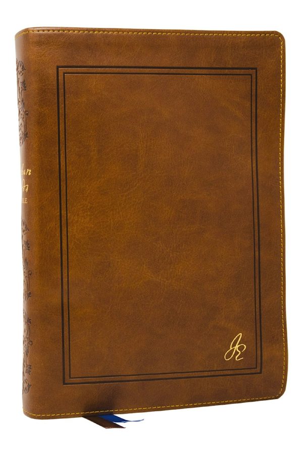 Cover image for The Jonathan Edwards Study Bible: Experience Abiding Joy in Christ (Nkjv, Brown Leathersoft, Red Letter, Comfort Print), isbn: 9781400339549