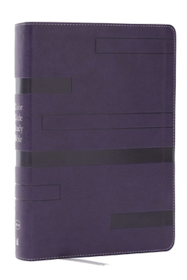 Cover image for Color Code Study Bible, Revealing God's Truth Color by Color (Nkjv, Purple Leathersoft, Red Letter, Thumb Indexed), isbn: 9781400341429