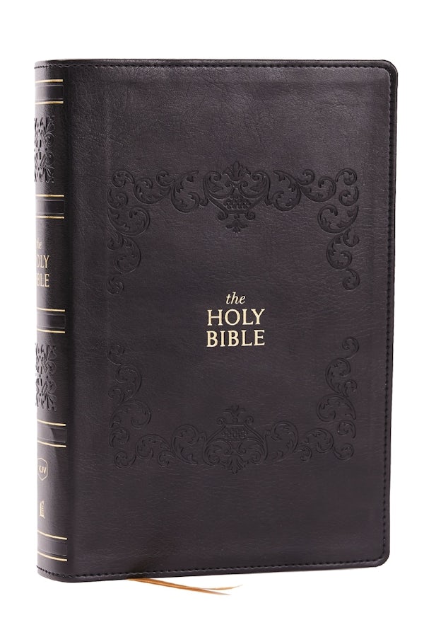 Cover image for KJV Holy Bible: Personal Size Giant Print, Black Leathersoft, Red Letter, Comfort Print: King James Version, isbn: 9781400345489