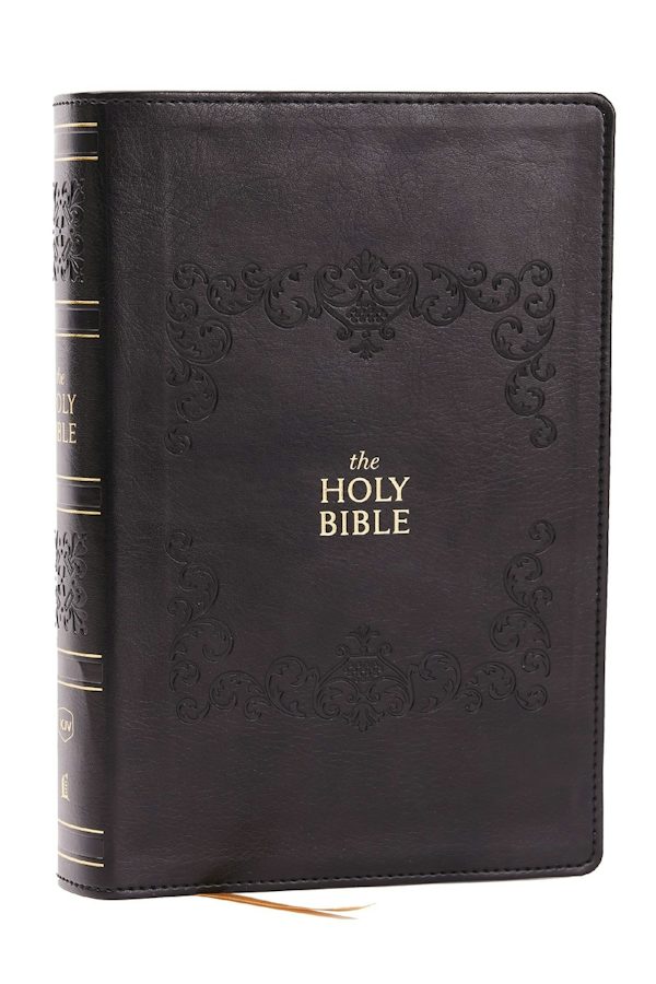 Cover image for KJV Holy Bible: Personal Size Giant Print, Black Leathersoft, Red Letter, Comfort Print: King James Version, isbn: 9781400345489