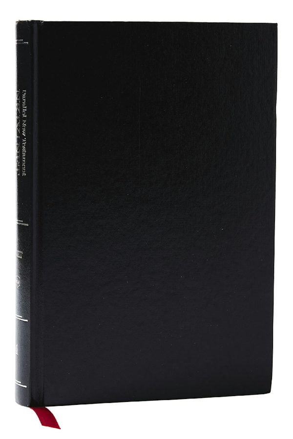 Cover image for Nkjv-Net Parallel New Testament with Net Translators' Notes, Hardcover, Red Letter, Comfort Print, isbn: 9781400346097