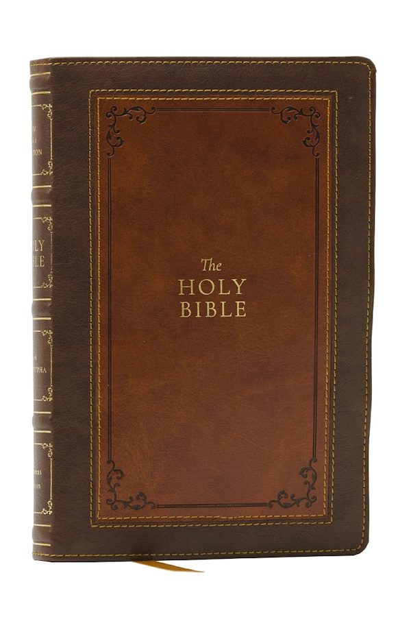 Cover image for 1611 KJV with Apocrypha, Brown Leathersoft, isbn: 9781400349425