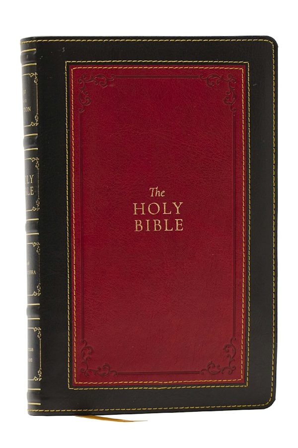 Cover image for 1611 KJV with Apocrypha, Black Leathersoft, isbn: 9781400349432