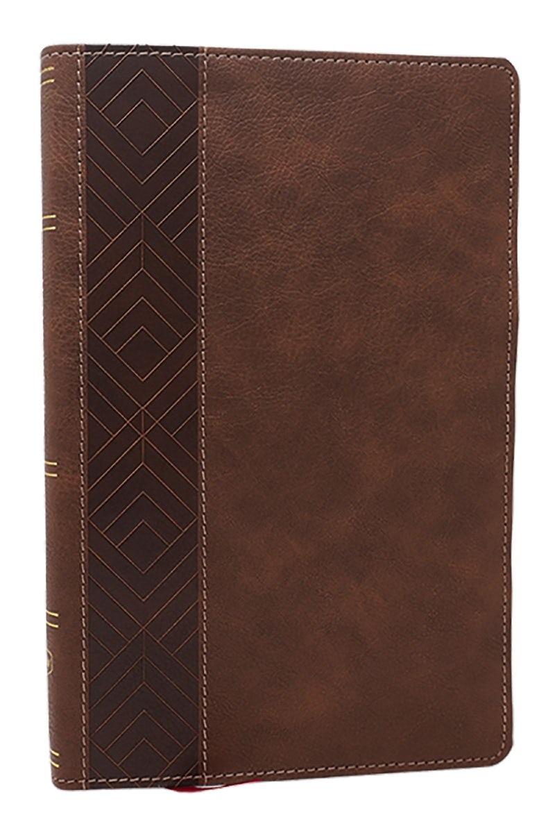 Cover image for Kjv, Personal Size New Testament, Brown Leathersoft, Red Letter, Comfort Print, isbn: 9781400350063