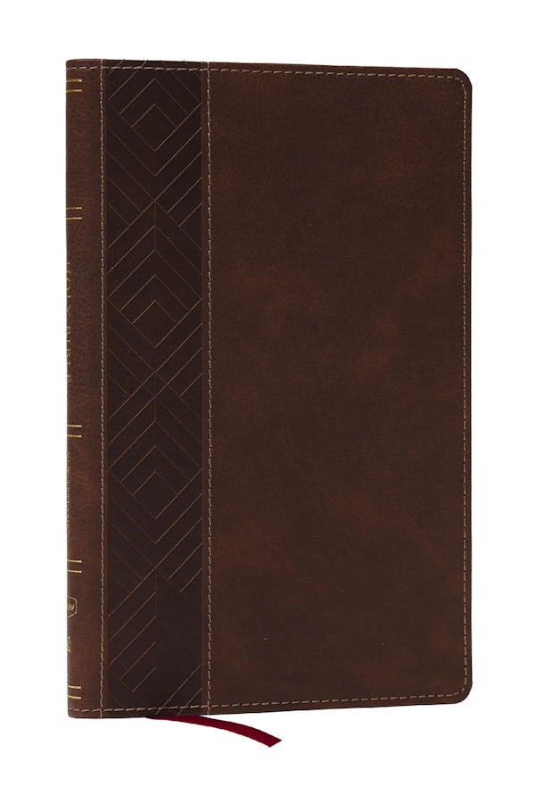 Cover image for Kjv, Personal Size New Testament, Brown Leathersoft, Red Letter, Comfort Print, isbn: 9781400350063