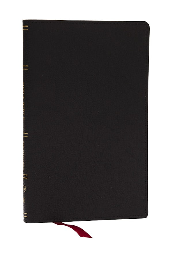 Cover image for Kjv, Personal Size New Testament, Black Genuine Leather, Red Letter, Comfort Print, isbn: 9781400350070