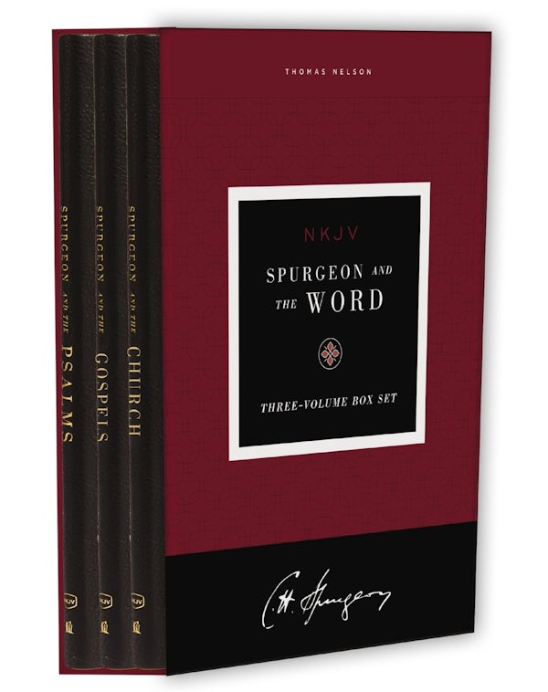 Cover image for Spurgeon and the Word Set (Nkjv), isbn: 9781400350315