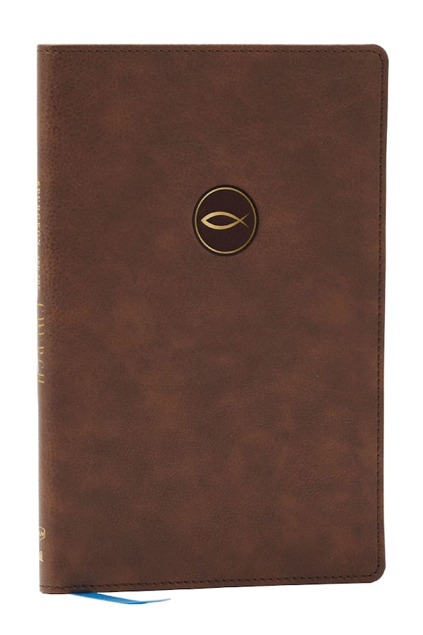 Cover image for Spurgeon and the Church: Acts Through Revelation with Devotions from Charles Spurgeon (Nkjv, Brown Leathersoft, Comfort Print), isbn: 9781400350438