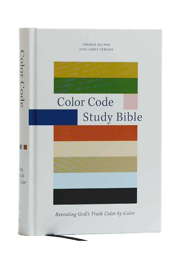 Cover image for KJV Color Code Study Bible, Revealing God's Truth Color by Color (Hardcover, Red Letter), isbn: 9781400350933