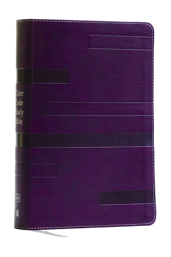 Cover image for KJV Color Code Study Bible, Revealing God's Truth Color by Color (Purple Leathersoft, Red Letter, Thumb Indexed), isbn: 9781400350988