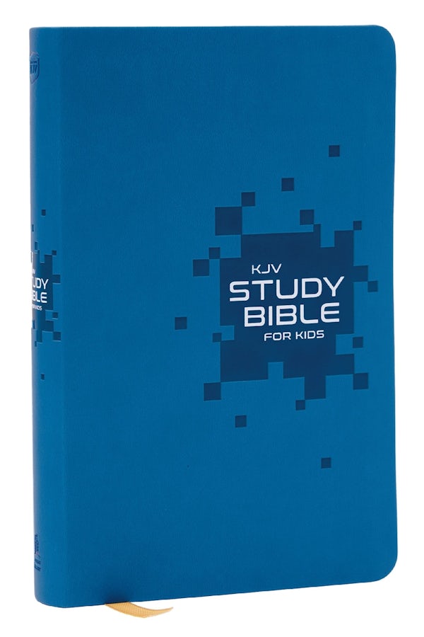 Cover image for KJV Study Bible for Kids, Blue Leathersoft, isbn: 9781400353088
