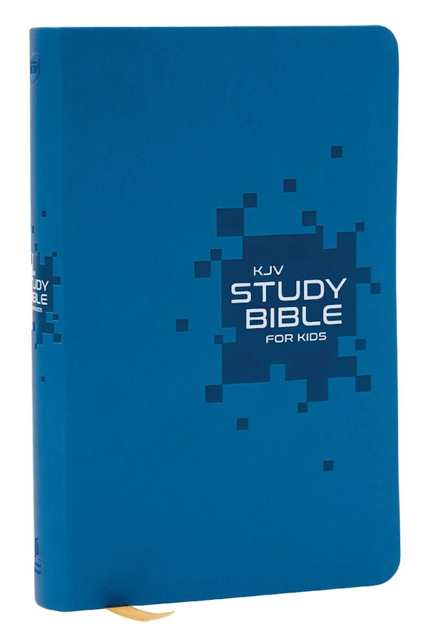 Cover image for KJV Study Bible for Kids, Blue Leathersoft, isbn: 9781400353088