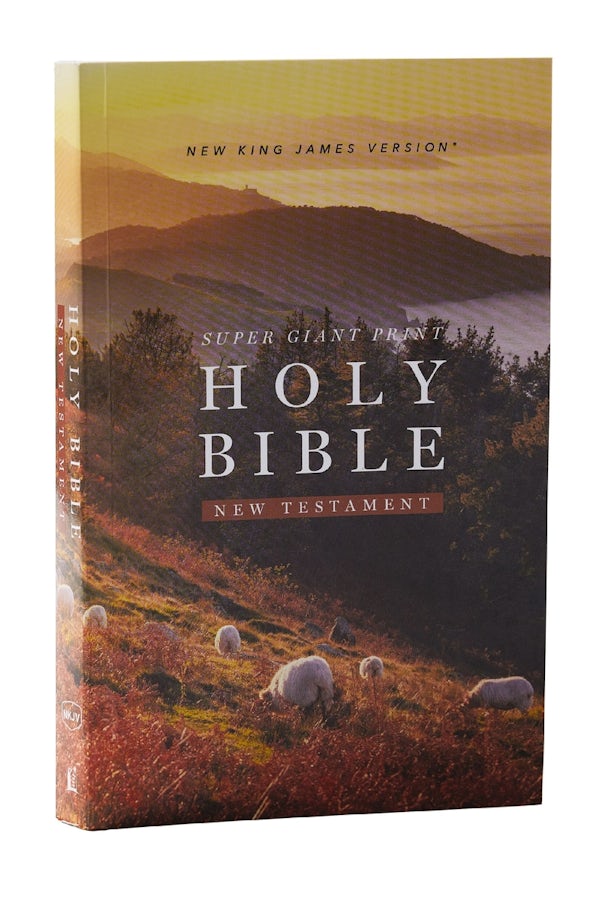 Cover image for NKJV Super Giant Print New Testament, Softcover, Red Letter, Comfort Print, isbn: 9781400353163