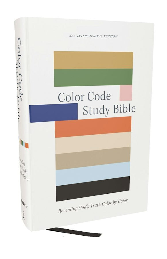 Cover image for Color Code Study Bible, Revealing God's Truth Color by Color (Niv, Hardcover, Red Letter, Comfort Print), isbn: 9781400353323