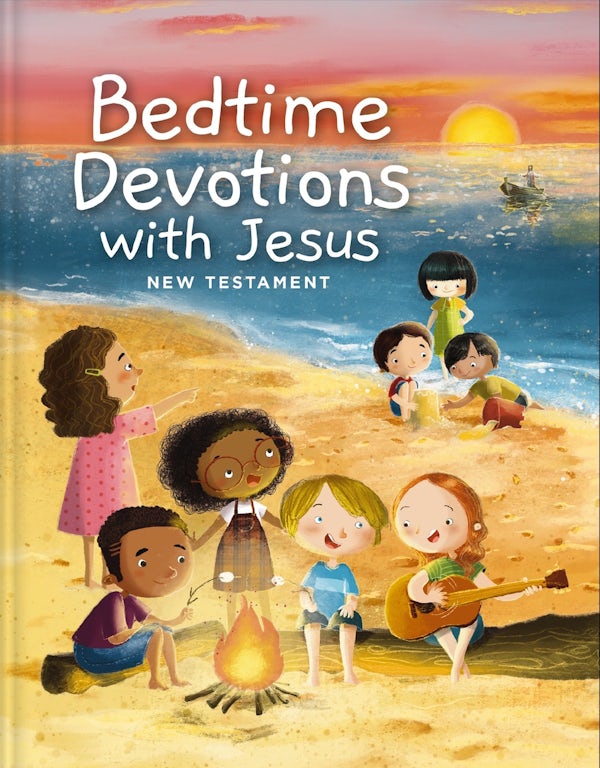 Cover image for Bedtime Devotions with Jesus New Testament, Icb: Devotions to Share with Your Child from Every Chapter of the New Testament (Ages 4-8), Hardcover, isbn: 9781400353798