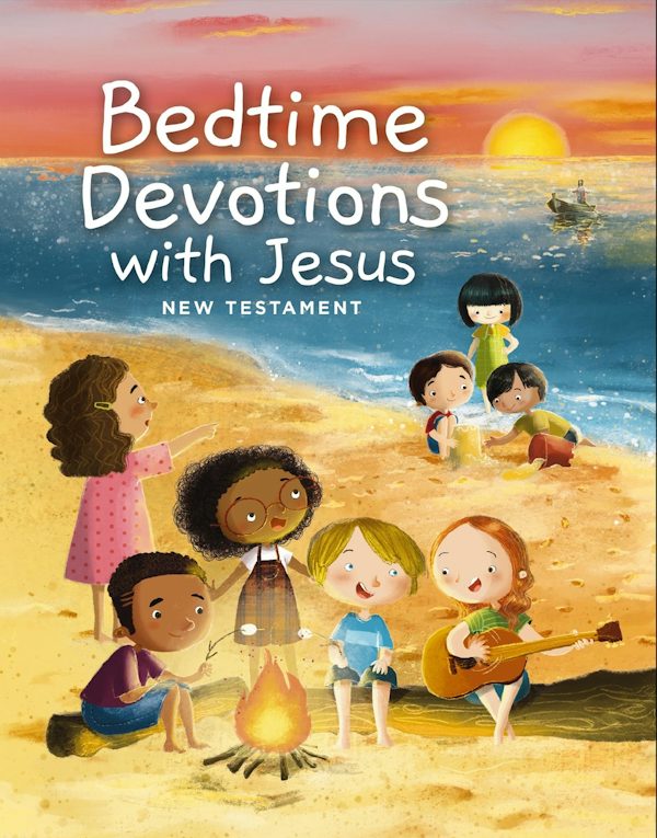 Cover image for Bedtime Devotions with Jesus New Testament, Icb: Devotions to Share with Your Child from Every Chapter of the New Testament (Ages 4-8), Paperback, isbn: 9781400353804