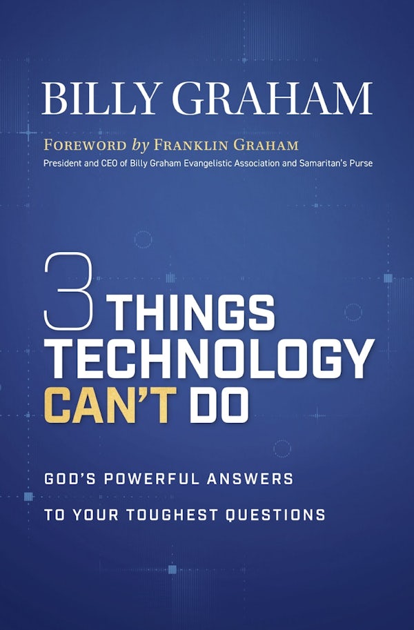 Cover image for Three Things Technology Can't Do, isbn: 9781400357215