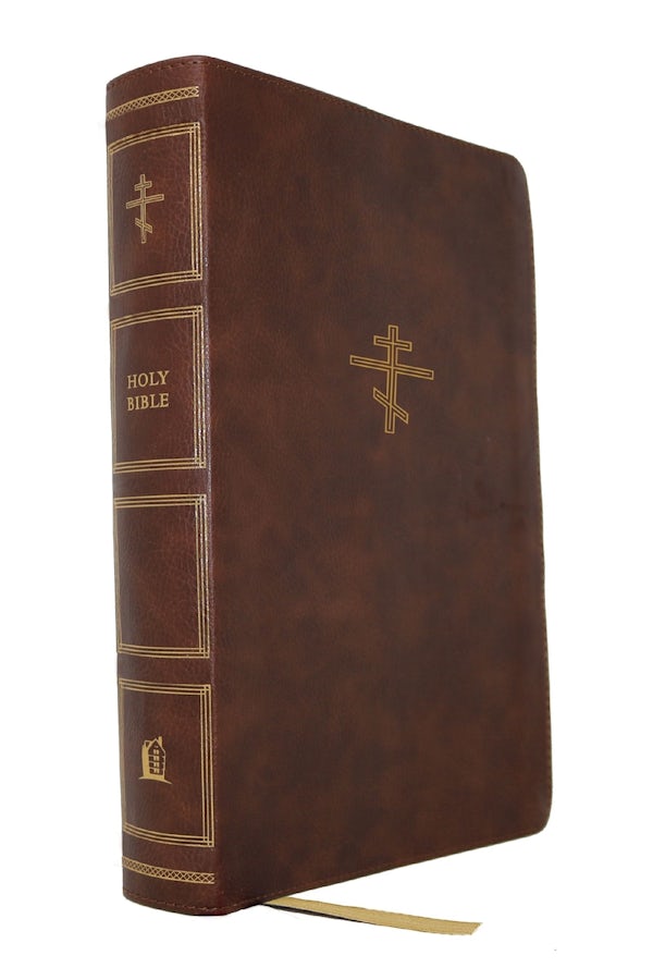 Cover image for The Orthodox Study Bible, Brown Leathersoft, isbn: 9781400357574