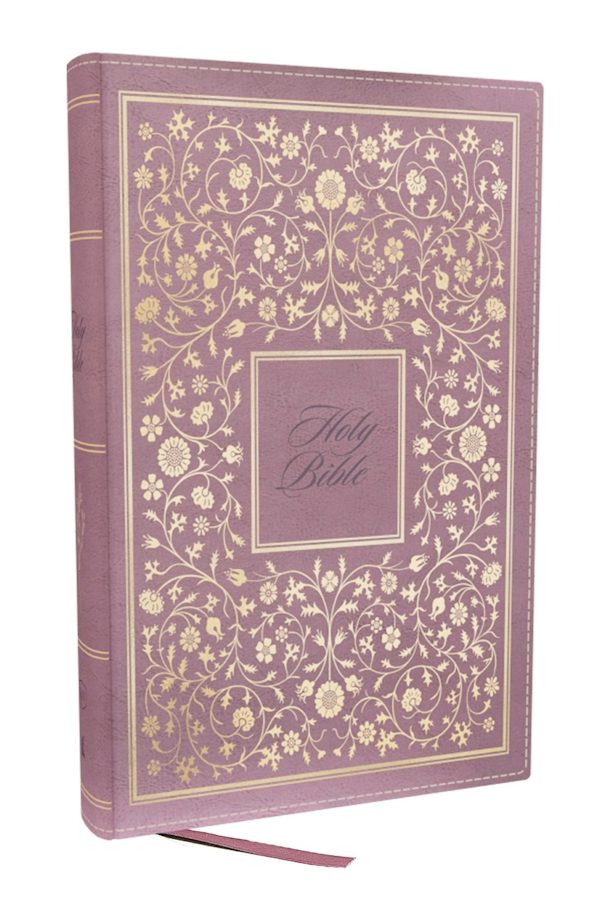 Cover image for Nkjv, Personal Size Thinline Bible with Cross References, Pink Leathersoft, Comfort Print, Red Letter, Thumb Indexed, isbn: 9781400360185