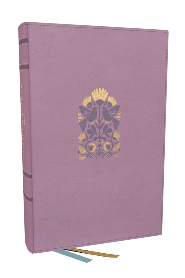 Cover image for Lsb, MacArthur Study Bible, Pink Leathersoft, Comfort Print, isbn: 9781400361694