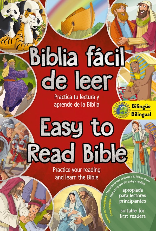 Cover image for Easy to Read Bible (Bilingual) / La Biblia F�cil de Leer (Biling�e), isbn: 9781401607401