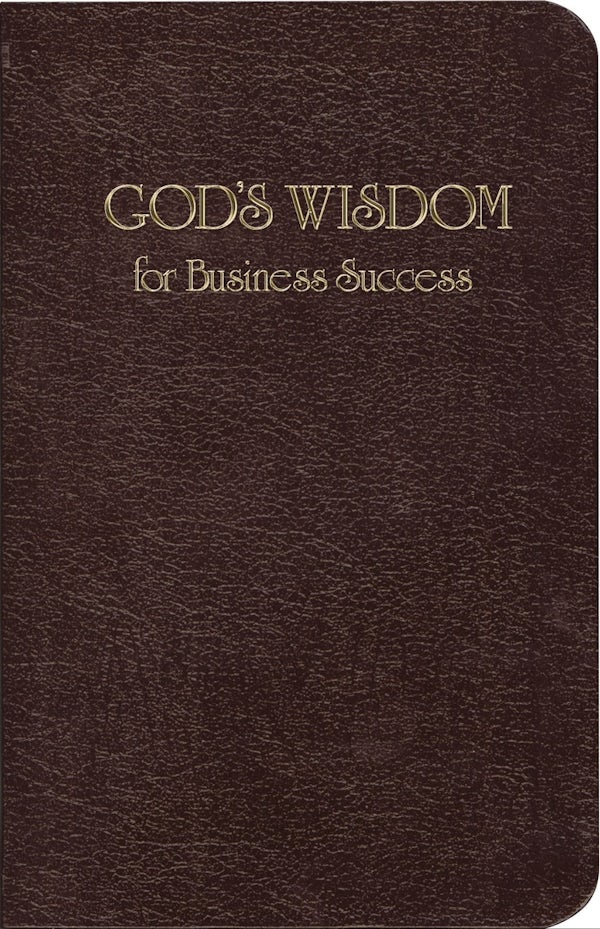 Cover image for God's Wisdom for Business Success, isbn: 9781404175570