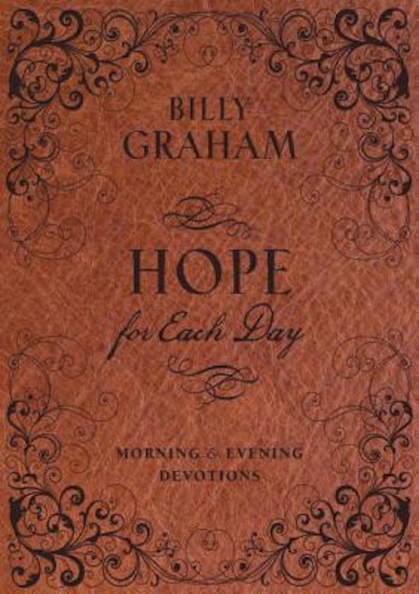 Cover image for Hope for Each Day Morning and Evening Devotions, isbn: 9781404189706