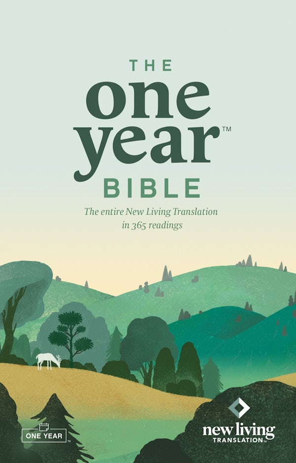 Cover image for One Year Bible-NLT, isbn: 9781414302041