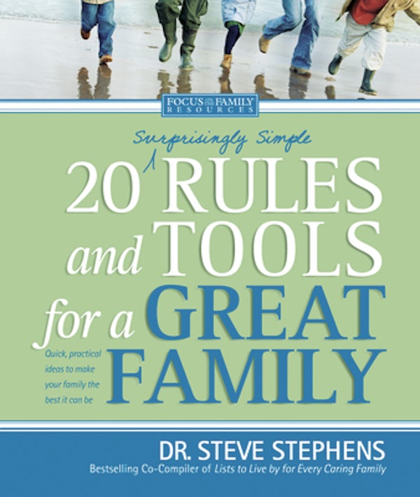 Cover image for 20 (Surprisingly Simple) Rules and Tools for a Great Family, isbn: 9781414305998