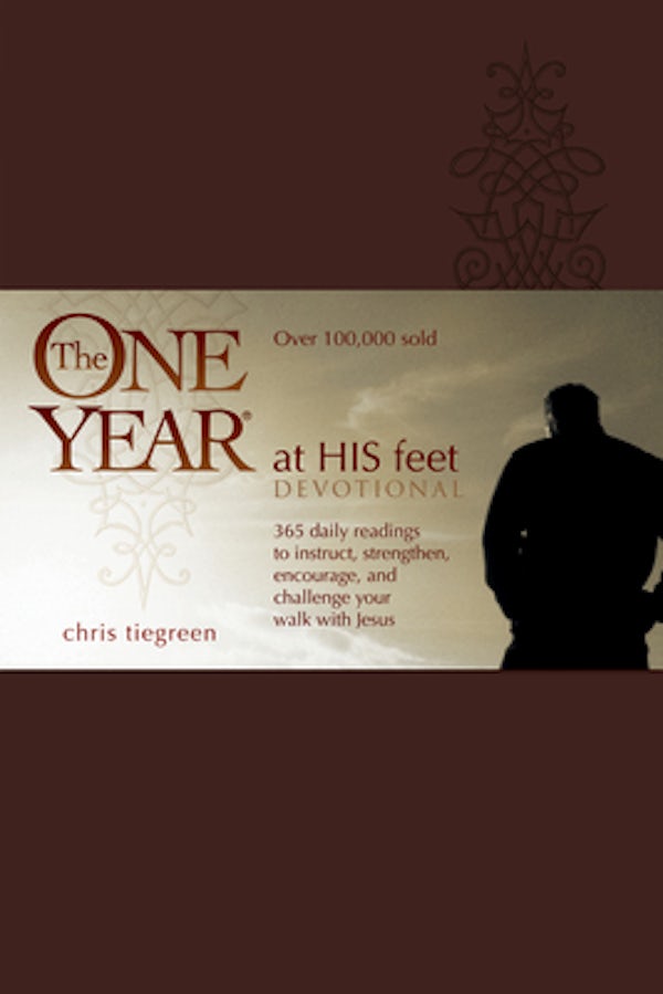 Cover image for The One Year at His Feet Devotional, isbn: 9781414311500