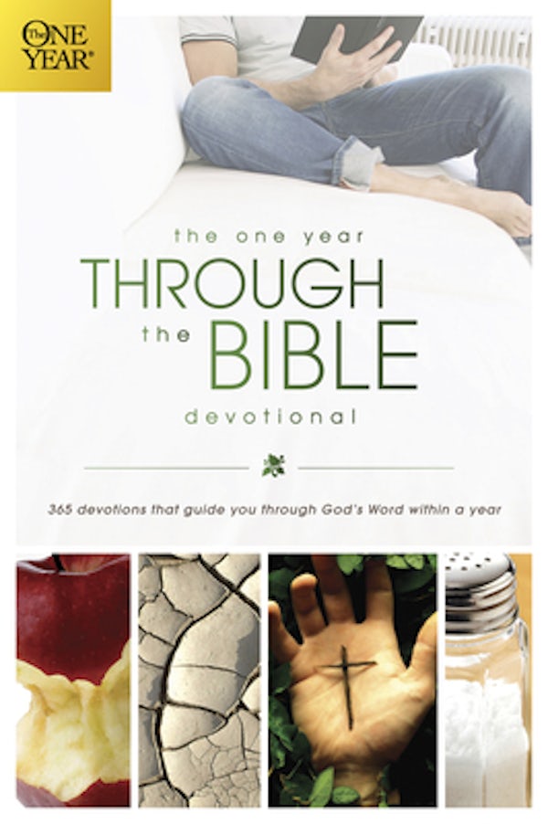 Cover image for The One Year Through the Bible Devotional, isbn: 9781414312996