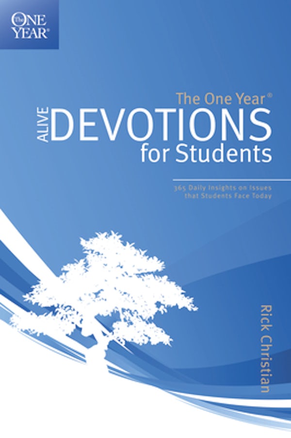 Cover image for The One Year Alive Devotions for Students, isbn: 9781414313740