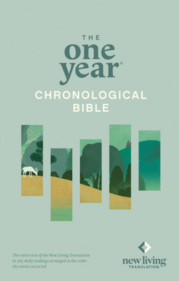 Cover image for One Year Chronological Bible-NLT, isbn: 9781414314082