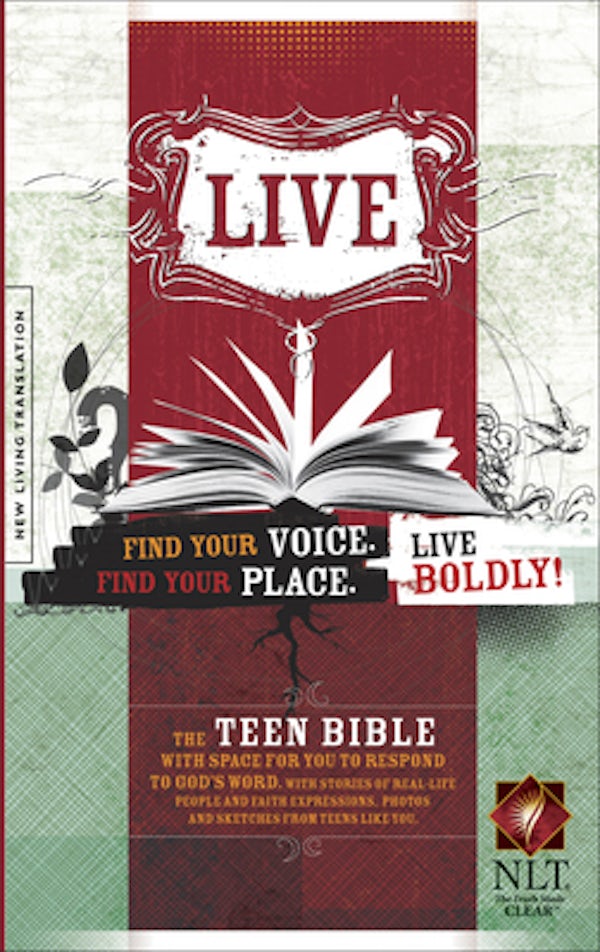 Cover image for Live Bible-NLT, isbn: 9781414314419
