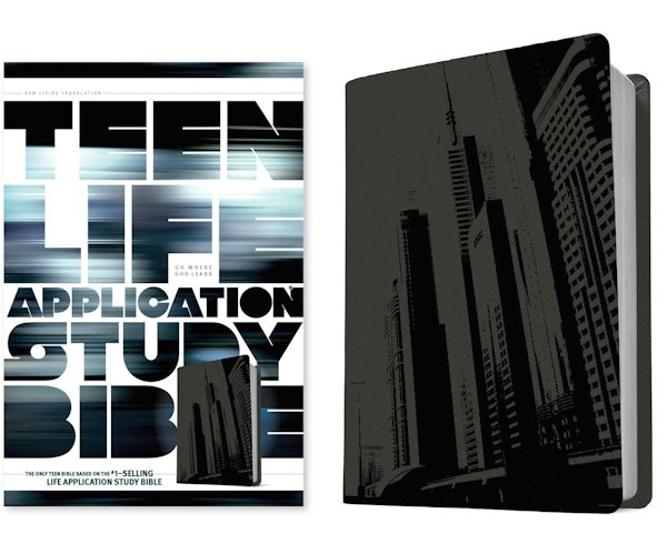 Cover image for Teen Life Application Study Bible-NLT-City, isbn: 9781414324654