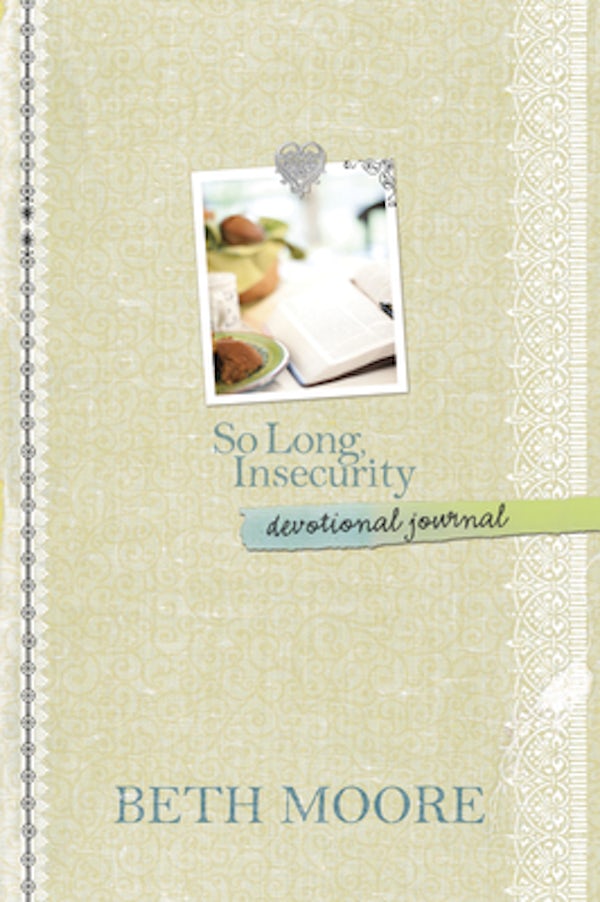 Cover image for So Long, Insecurity Devotional Journal, isbn: 9781414349923