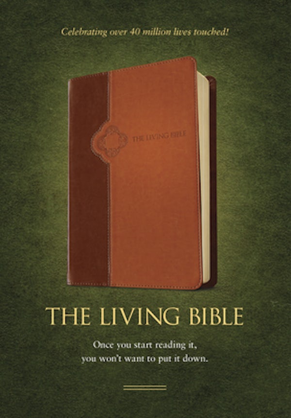 Cover image for Living Bible-LIV, isbn: 9781414358550