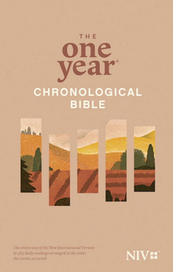 Cover image for One Year Chronological Bible-NIV, isbn: 9781414359939