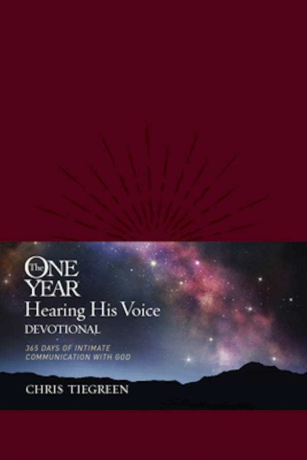 Cover image for The One Year Hearing His Voice Devotional, isbn: 9781414366869