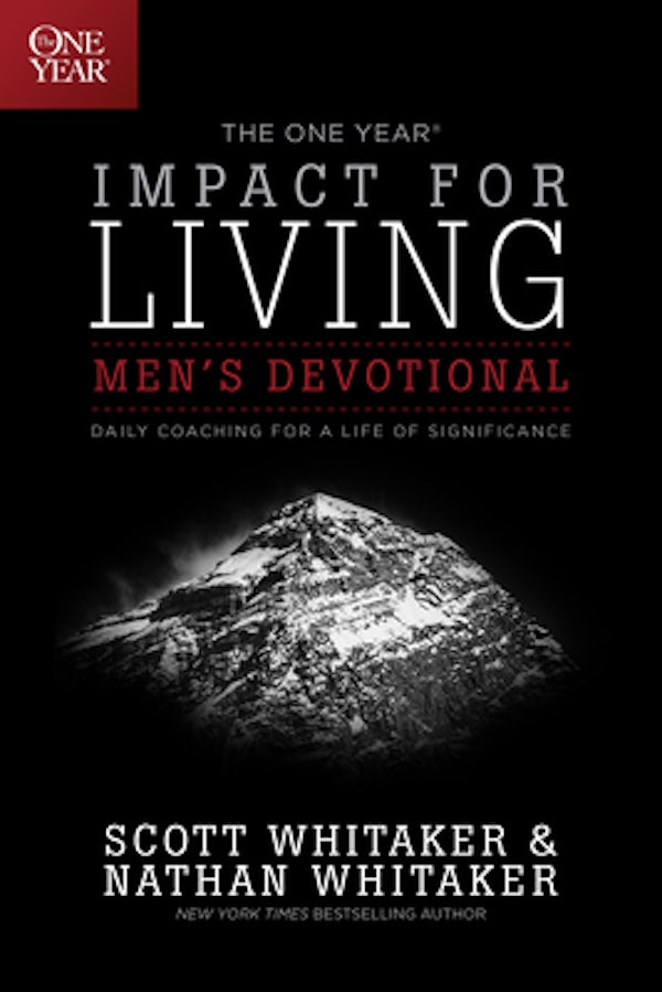 Cover image for The One Year Impact for Living Men's Devotional, isbn: 9781414376325