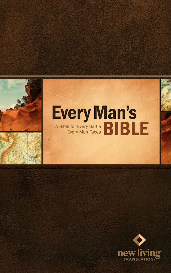Cover image for Every Man's Bible-NLT, isbn: 9781414381046