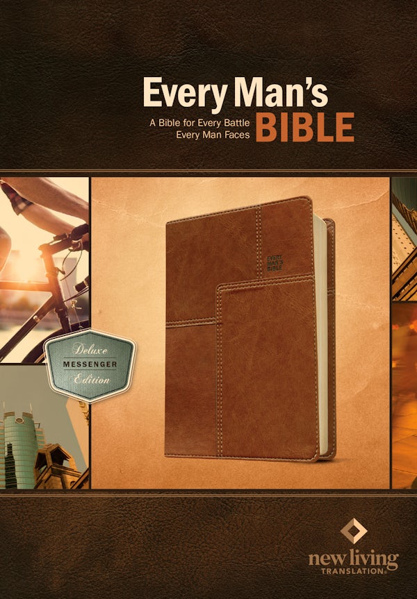 Cover image for Every Man's Bible-NLT Deluxe Messenger, isbn: 9781414381084